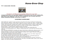 Desktop Screenshot of home-brew-shop.co.uk